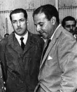 O presidente João Goulart e Leonel Brizola, então governador do Rio Grande do Sul