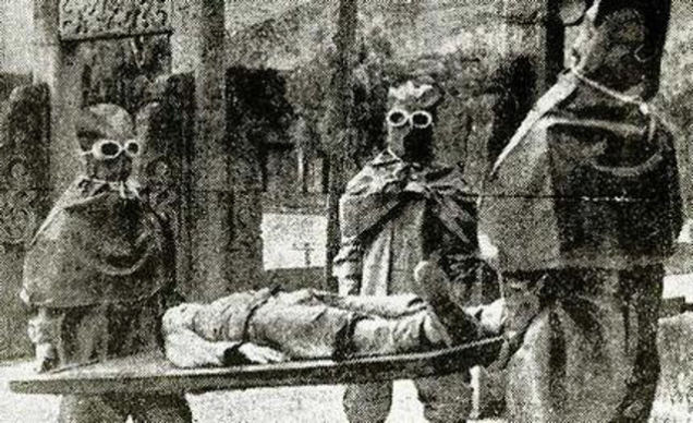 Integrantes da temida Unidade 731, do Exército Imperial do Japão, especializada em guerra biológica