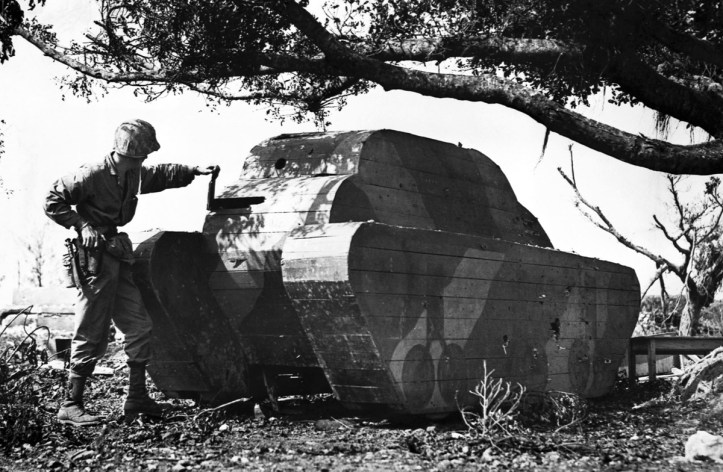 American Marine and Wooden Tank Decoy